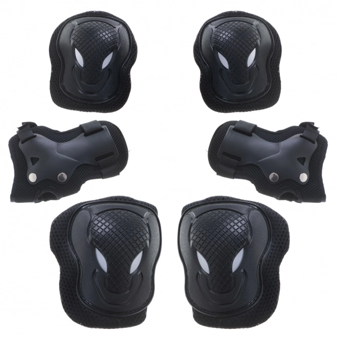 Protective Gear Set for Skating, Cycling, and Scootering - Black