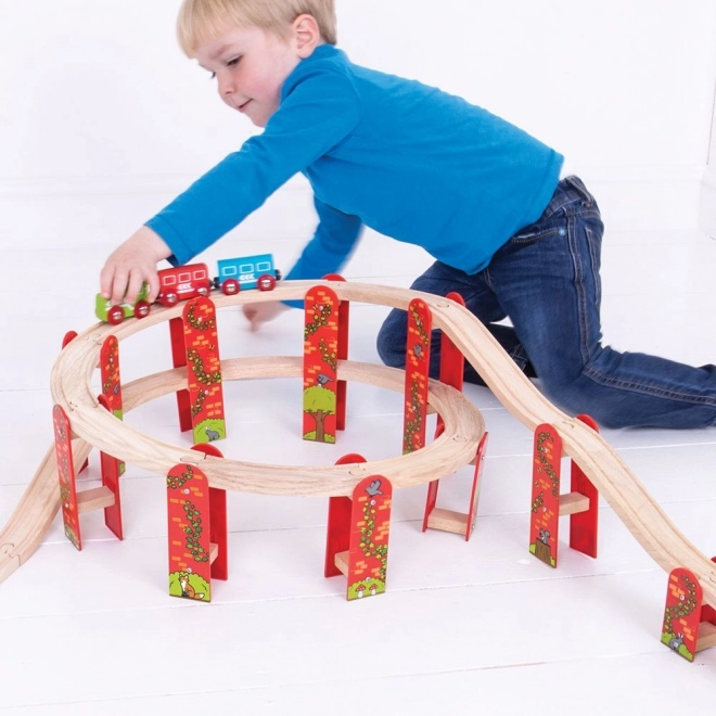 Bigjigs Rail Stenen Spoortunnel