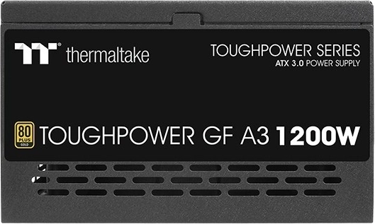 1200 W power and 80 Plus Gold efficiency