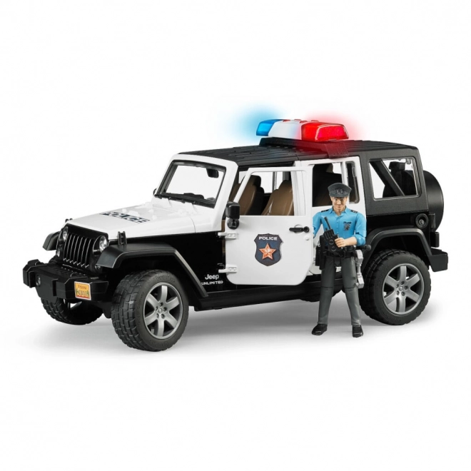 Bruder Jeep Wrangler Rubicon Politie