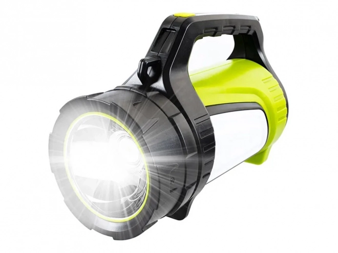 Rechargeable LED Flashlight with Power Bank - Ideal for Camping