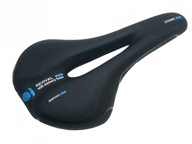 Comfortabel sportzadel voor de fiets met schuimvulling