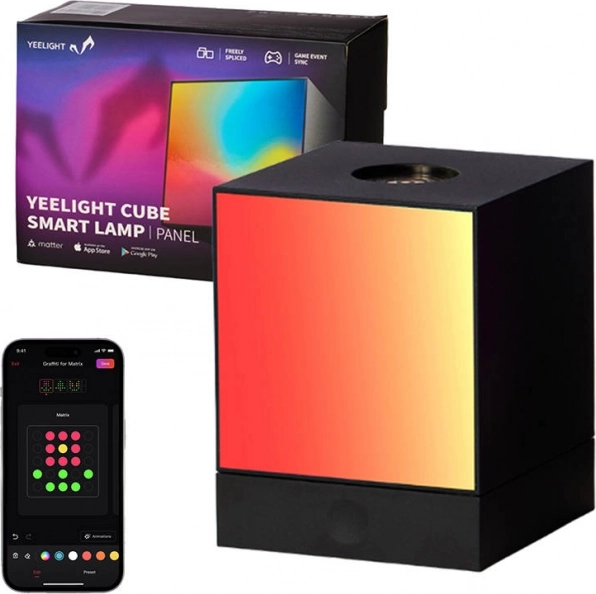 Yeelight Cube Smart Lamp Panel – base pour panneaux de jeu intelligents
