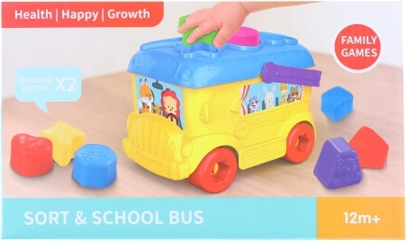 Shape Sorter School Bus