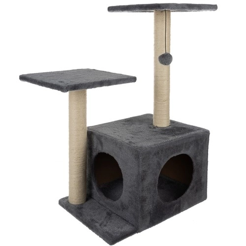 Krabpaal voor katten Purlov 71cm, grijs