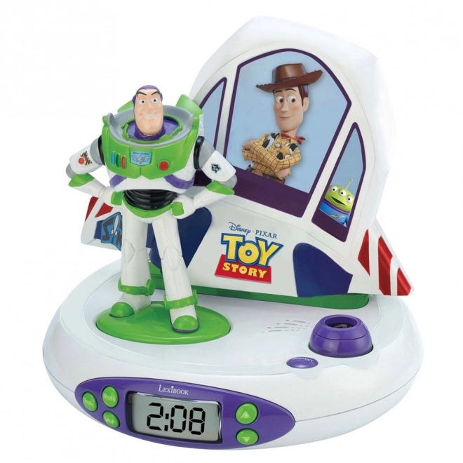 Réveil 3D avec projecteur Toy Story : Histoire de jouets