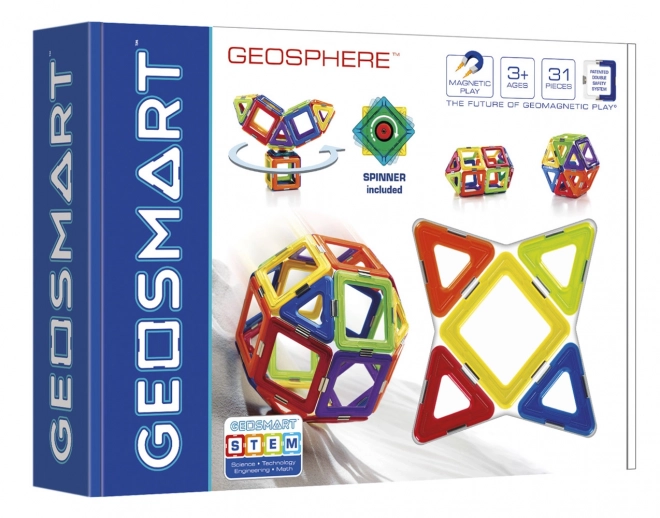 Magnetische bouwset GeoSmart GeoSphere - 31 delen