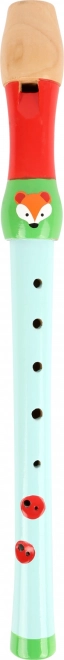 Houten fluit Vos