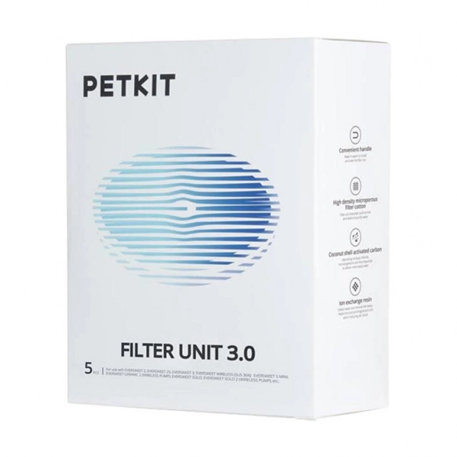 Vervangfilters voor de fontein PetKit Eversweet 5 stuks