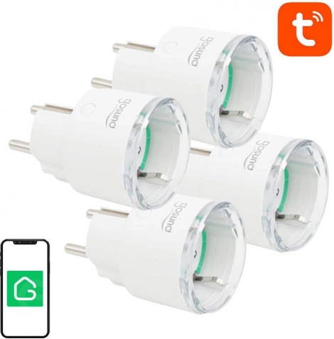 Slimme Wi‑Fi‑stekker met verbruiksmeting GOSUND SP111 3680 W 16 A – 4‑pack