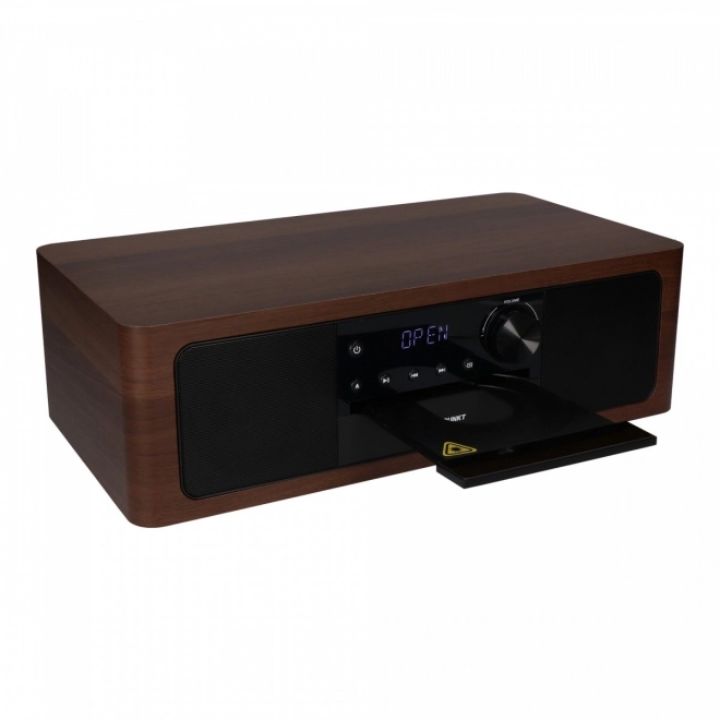 Alles-in-één Bluetooth, HDMI ARC, optische invoer CD/MP3/USB/AUX Klok/Alarm Microfoon