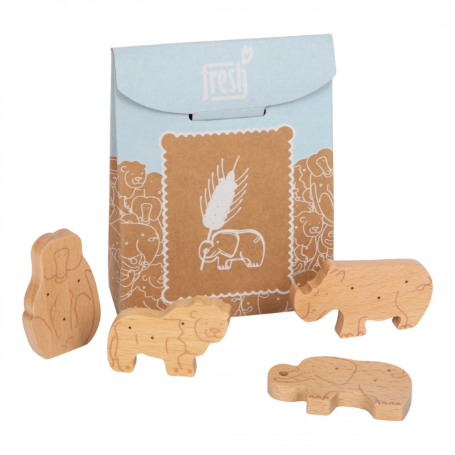Houten dierensnoepjes Fresh