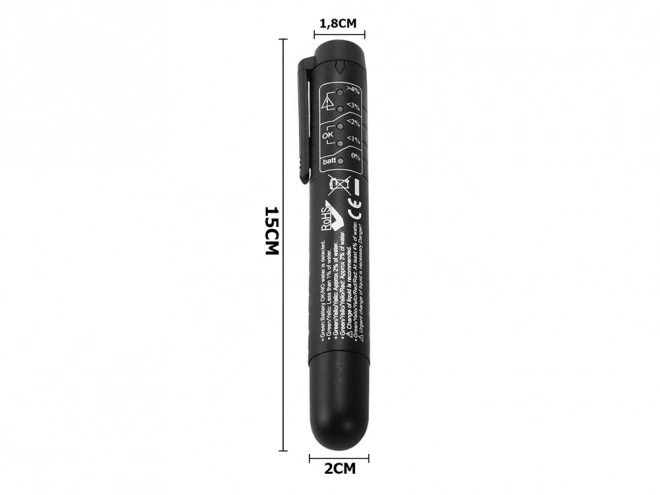 Tester für Bremsflüssigkeit mit LED-Anzeige DOT 3/4/5