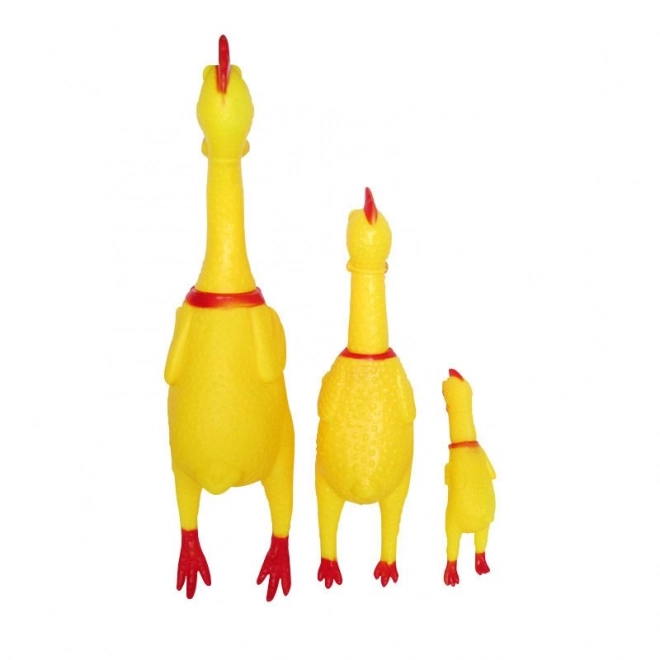 Piepspeeltje voor honden - kip, 16 cm