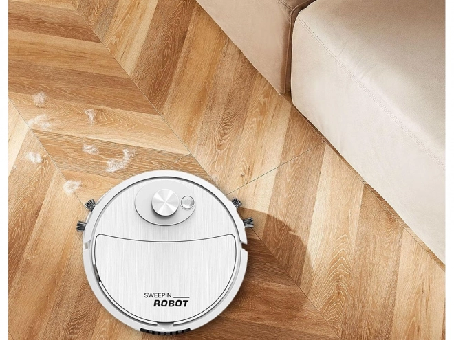 Draadloze robotstofzuiger met borstel