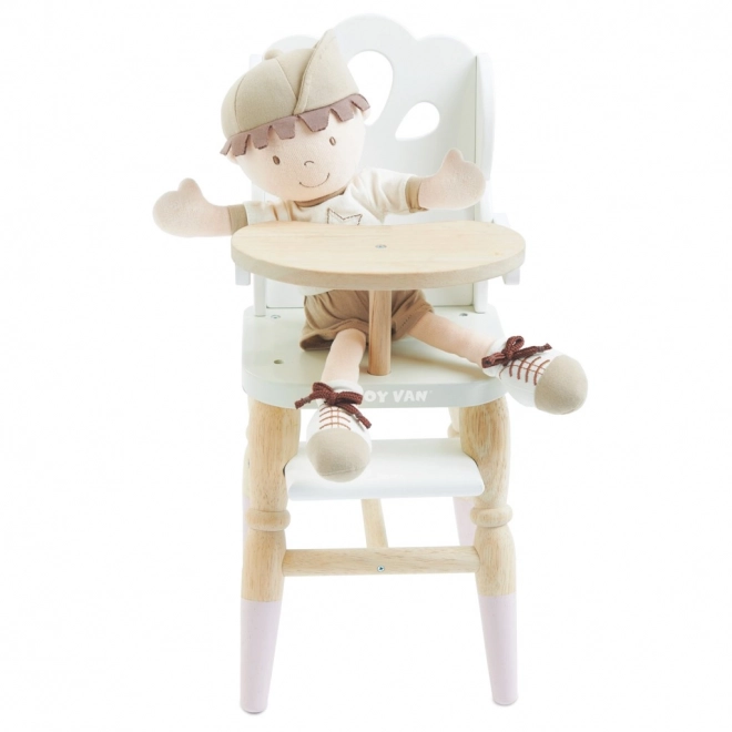 Houten kinderstoel voor poppen Le Toy Van