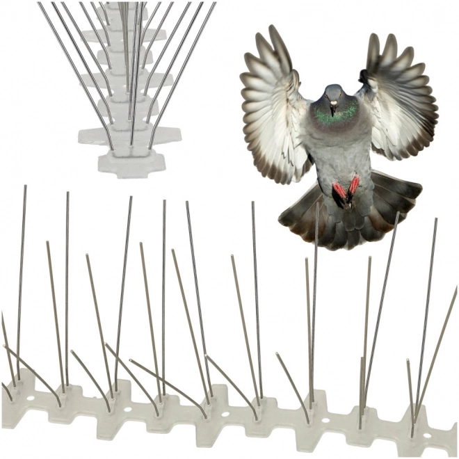 Grille anti-pigeons 50cm x 11cm x 4cm