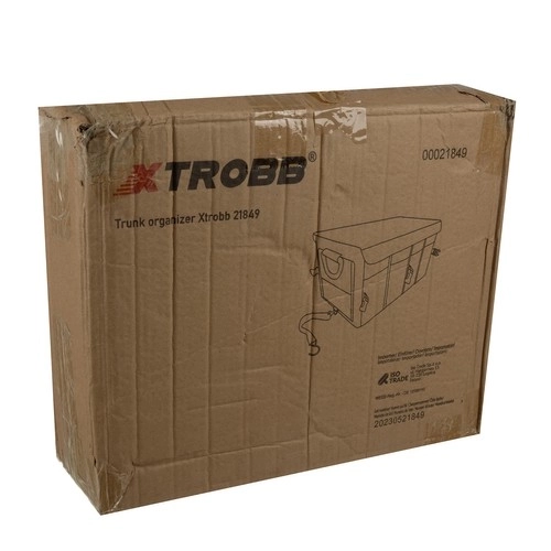 Large Sturdy Trunk Organizer with Lid