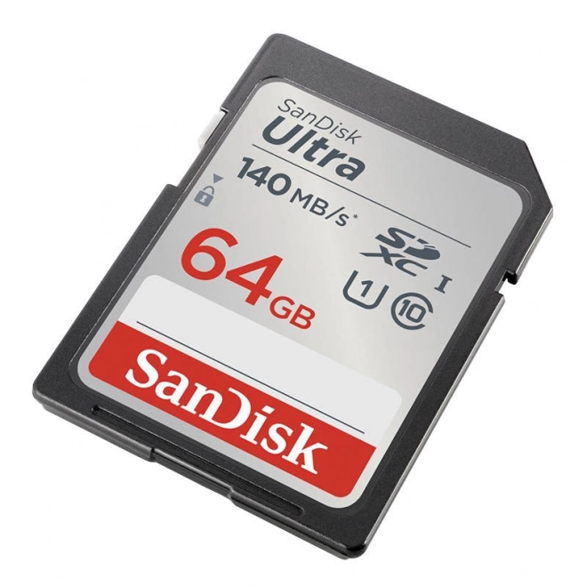 Carte mémoire SANDISK ULTRA SDXC 64GB 140MB/s UHS-I Class 10 (SDSDUNB-064G-GN6IN)