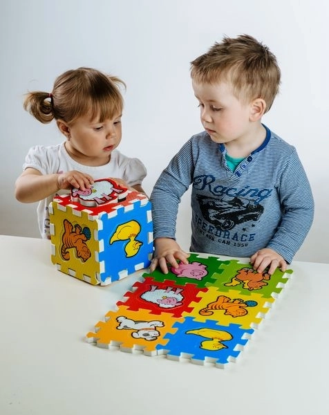 Schuimpuzzel mijn eerste dieren