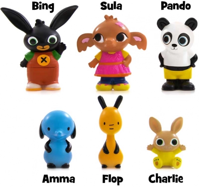 Ensemble de figurines Bing - 6 pièces