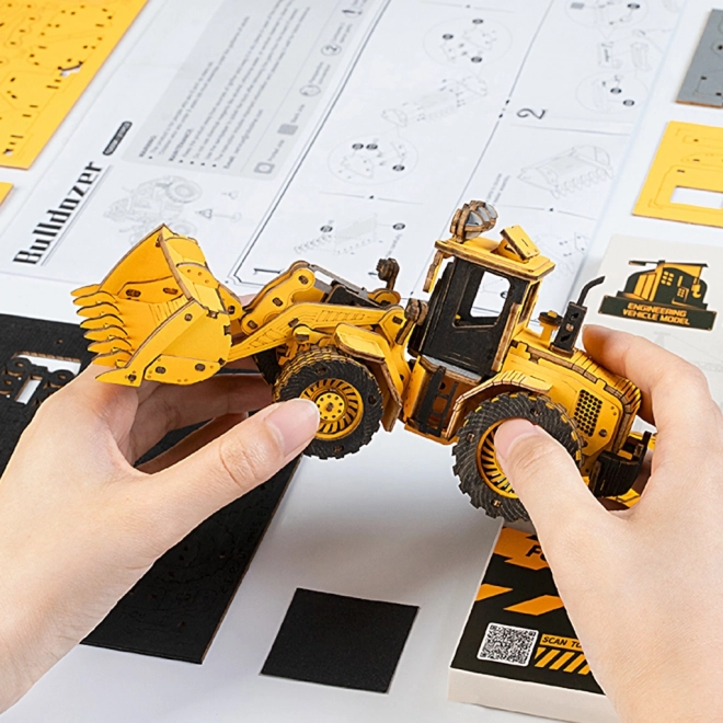RoboTime houten 3D puzzel - Lader