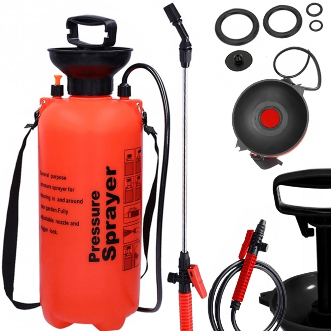 Pressure Garden Sprayer with Long Lance 10L