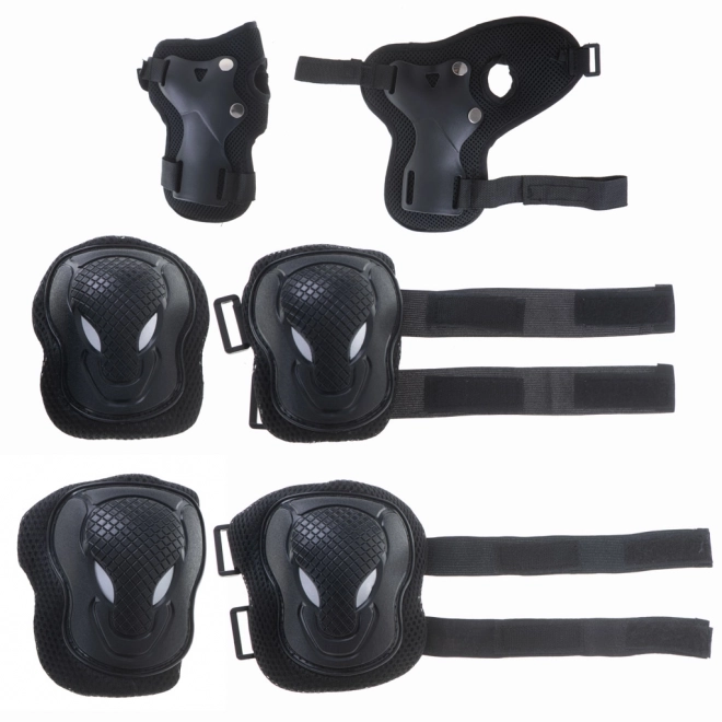 Protective Gear Set for Skating, Cycling, and Scootering - Black