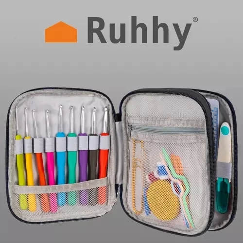 Set van 86 haaknaalden van Ruhhy