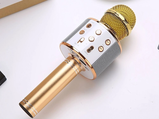 Draadloze bluetooth karaoke microfoon