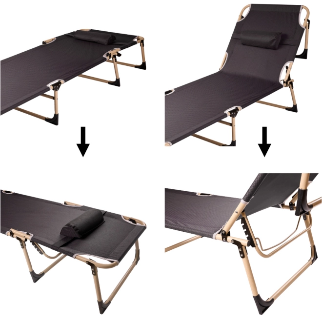 Dossier 4 positions et oreiller pour un confort maximal