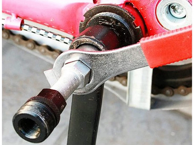 Cranktrekker voor fietsen met deksel