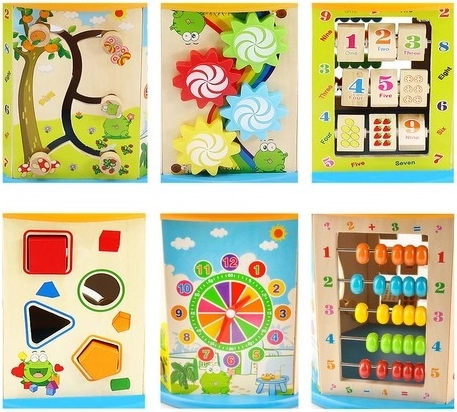 Varied 8-in-1 activities for smart play