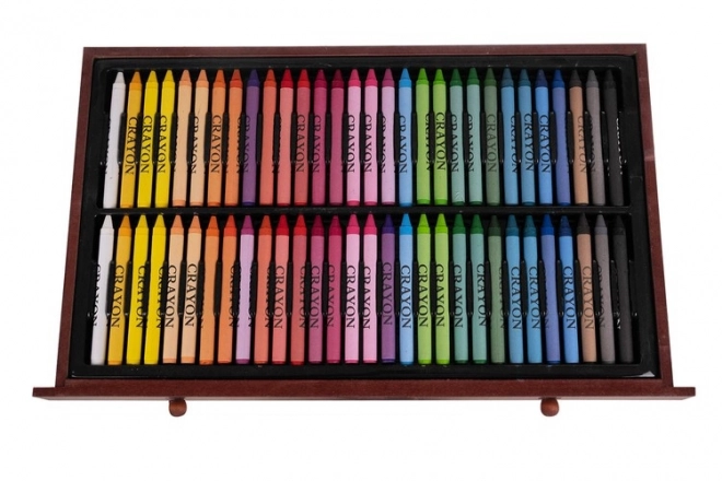 Painting Set With Wooden Case And Drawer
