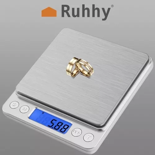 Keukenweegschaal 500x0,01g Ruhhy 19899