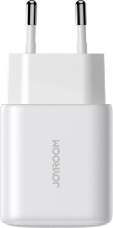 Joyroom duale USB‑C oplader 20W wit