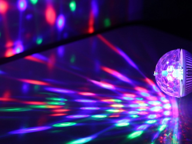 LED roterende discobal E27