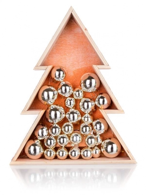 Kerstboom 15LED hoogte 38cm