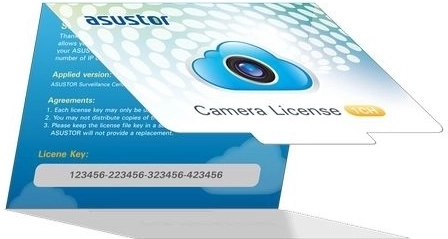 Asustor NVR-Kameralizenz – 1 Kanal