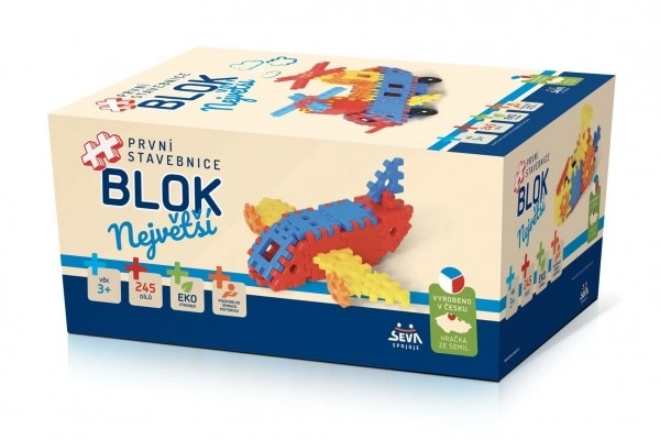Bouwset BLOK Grootste plastic set