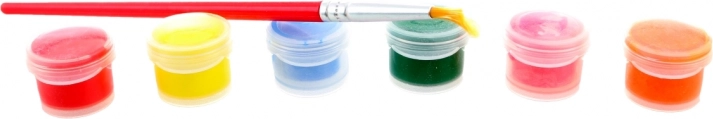 Mess-free painting with bright colors
