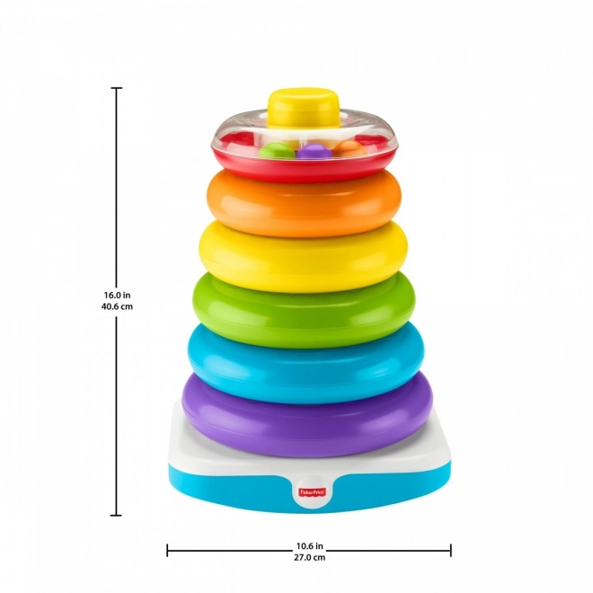 Grote piramide van ringen Fisher-Price