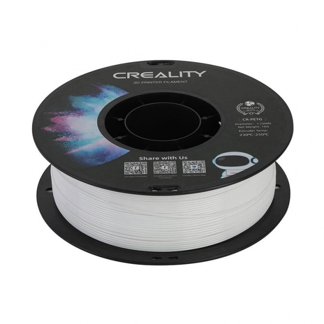 Creality White PETG 3D Printer Filament