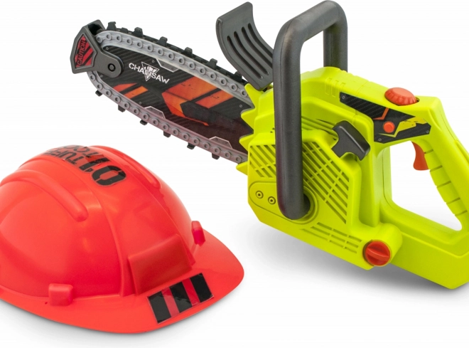 Tuff Tools children's chainsaw with helmet, 36 cm