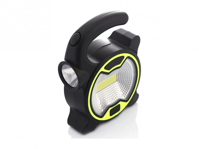 Powerful led cob workshop flashlight with handle
