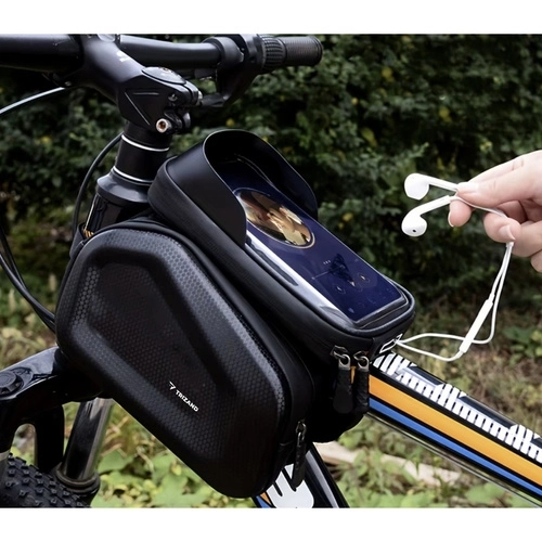 Cycling Bag for Phone with Waterproof Case and Sunshade