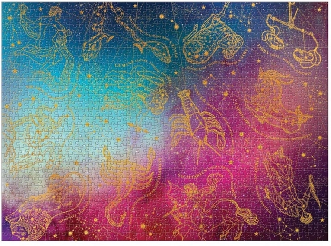 Galison Zodiac Constellations Puzzle 1000 Pieces