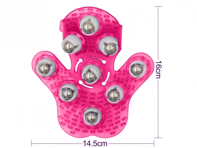 Anti-Cellulite Massage Glove with 360° Metal Balls
