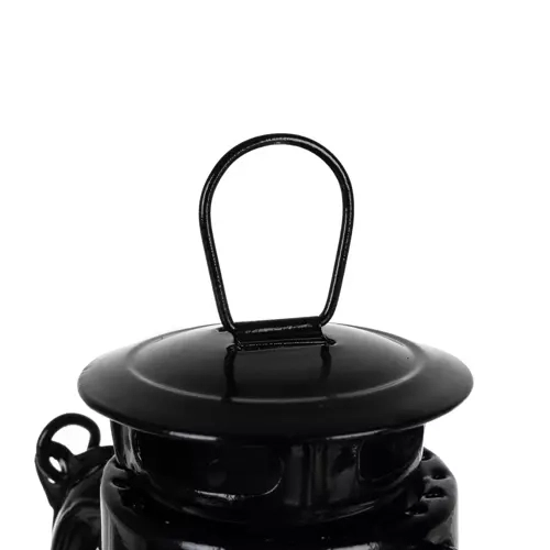 zwarte olielamp 24cm