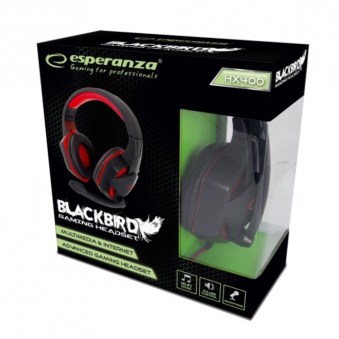 Casque de jeu avec micro Blackbird